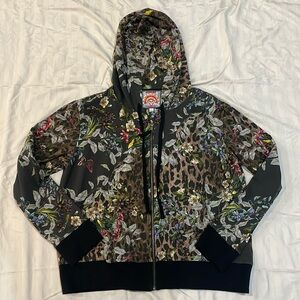 Johnny Was zippered hoodie